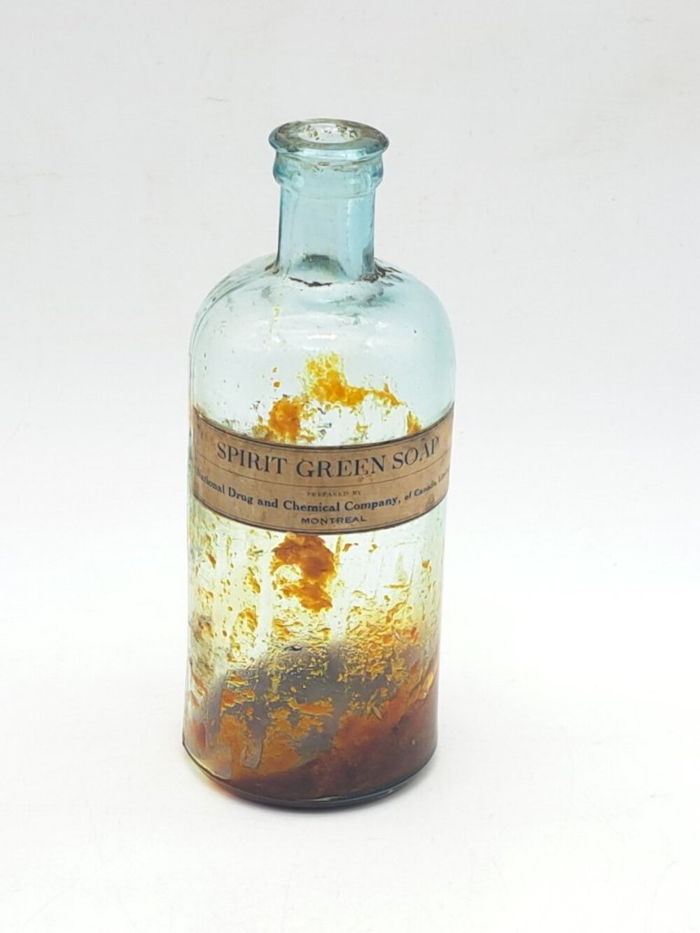 Vintage Medical Supplies Spirit Green Soap